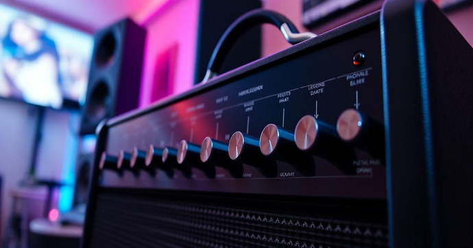 Amplificador com Equalizador: Qualidade de Som Superior