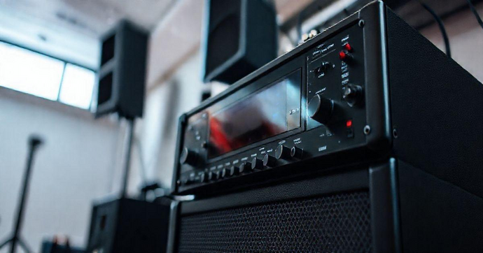 Amplificador de Som Profissional 1000W RMS