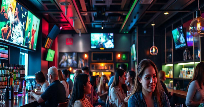 Sistema de som para bares e restaurantes