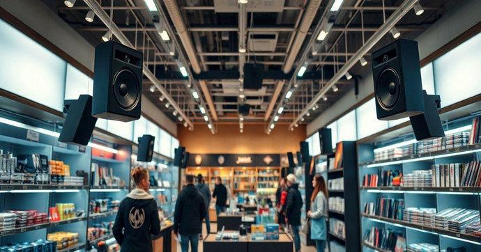 Sistema de Som Ambiente para Lojas
