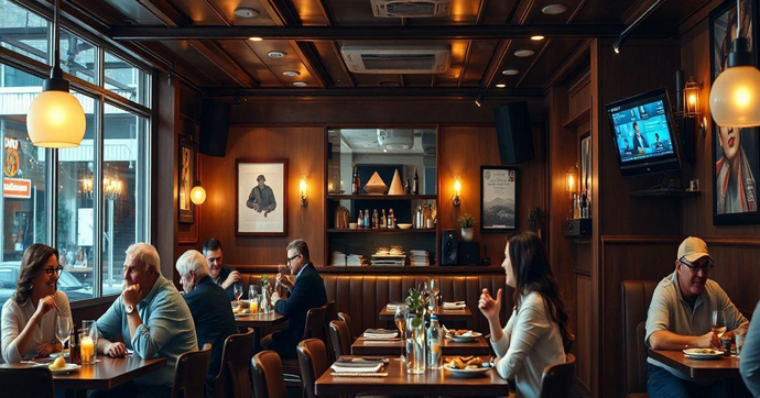 Sistema de Som Ambiente para Restaurante