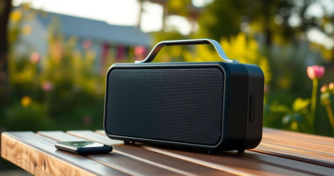 Amplificador Bluetooth Portátil: Potência e Praticidade