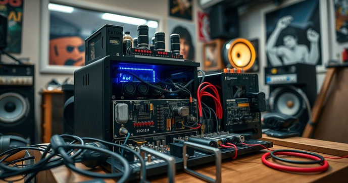 Como Montar um Projeto de Amplificador de Som Eficiente e Acess&iacute;vel