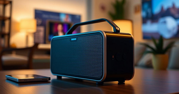 Mini amplificador de som bluetooth para qualidade de &aacute;udio superior