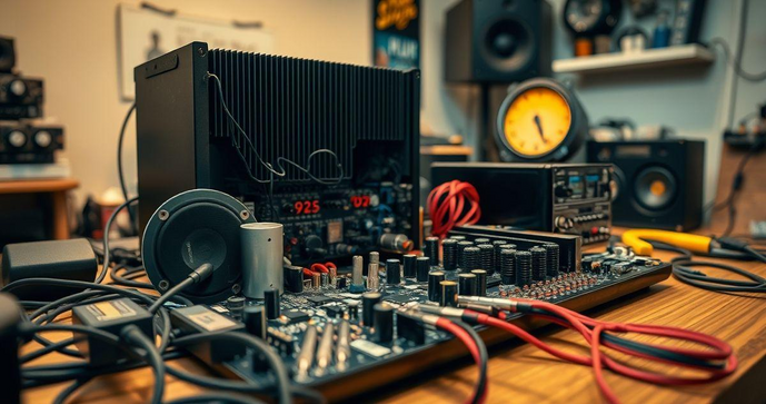 Projeto de amplificador de som: como criar o seu pr&oacute;prio sistema de &aacute;udio de alta qualidade